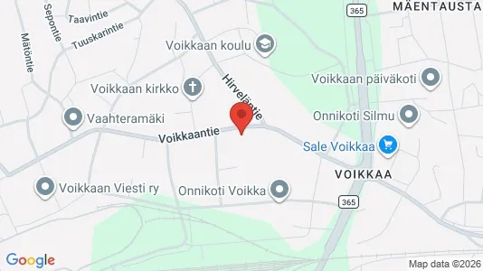 Apartments for rent i Kouvola - kort over placeringen
