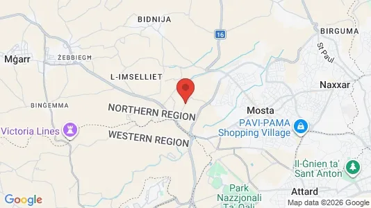 Houses for rent i Il-Rabat - kort over placeringen