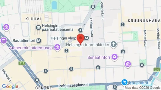 Rooms for rent i Helsinki Eteläinen - kort over placeringen