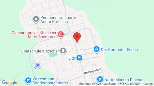 Apartments for rent i Leipzig - kort over placeringen