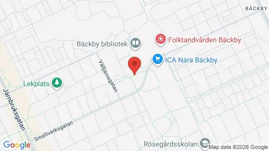 Apartments for rent i Västerås - kort over placeringen