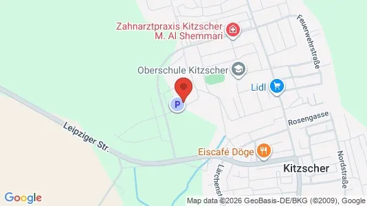 Apartments for rent i Leipzig - kort over placeringen