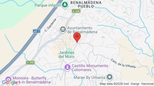 Apartments for rent i Benalmádena - kort over placeringen