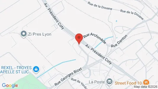 Apartments for rent i Nogent-sur-Seine - kort over placeringen