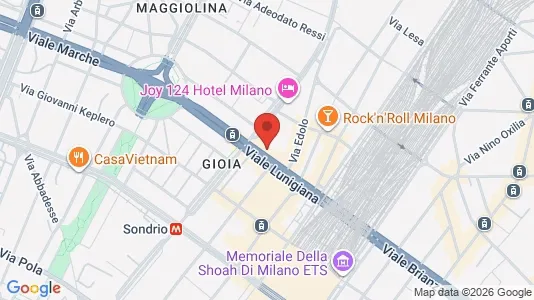 Apartments for rent i Milano Zona 2 - Stazione Centrale, Gorla, Turro, Greco, Crescenzago - kort over placeringen