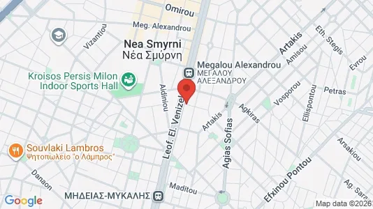 Apartments for rent i Agios Dimitrios - kort over placeringen