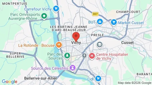 Apartments for rent in Vichy - Photo from Google Street View