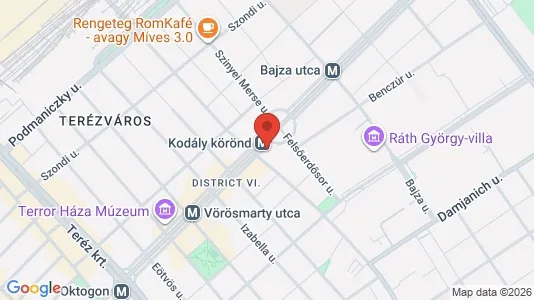 Apartments for rent i Budapest Újpest - kort over placeringen