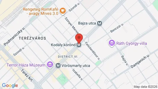 Apartments for rent i Budapest Újpest - kort over placeringen