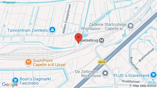 Apartments for rent i Rotterdam Prins Alexander - kort over placeringen