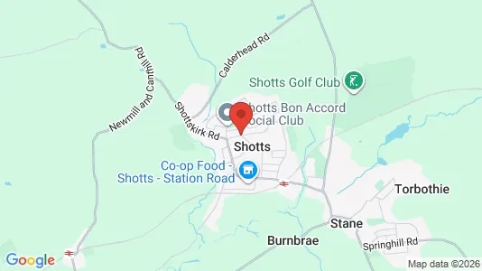 Apartments for rent i Shotts - Lanarkshire - kort over placeringen