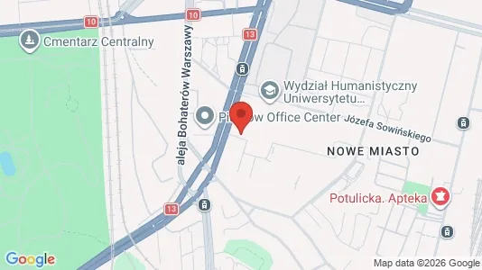 Rooms for rent i Szczecin - kort over placeringen