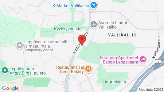 Apartments for rent i Espoo - kort over placeringen