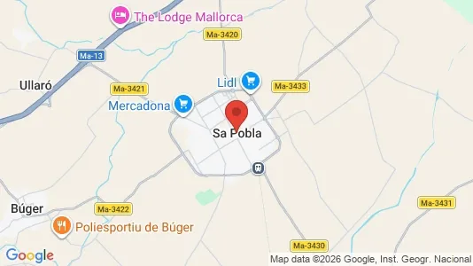 Apartments for rent in Sa Pobla - Photo from Google Street View