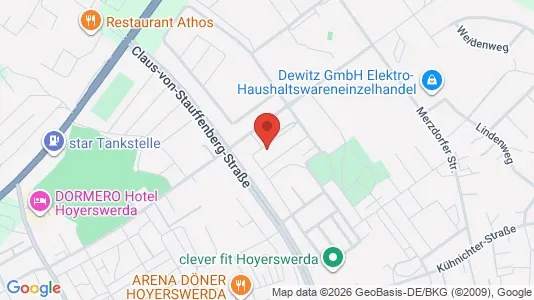 Apartments for rent i Bautzen - kort over placeringen
