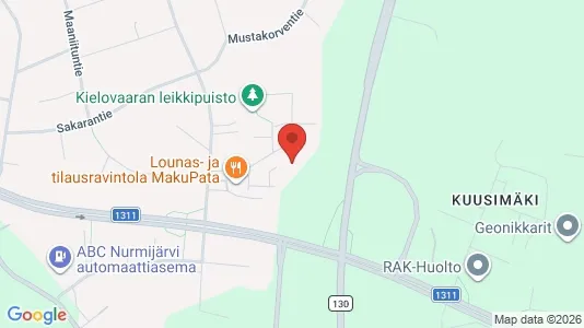 Apartments for rent i Nurmijärvi - kort over placeringen