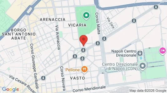 Apartments for rent i Napoli Municipalità 4 - kort over placeringen