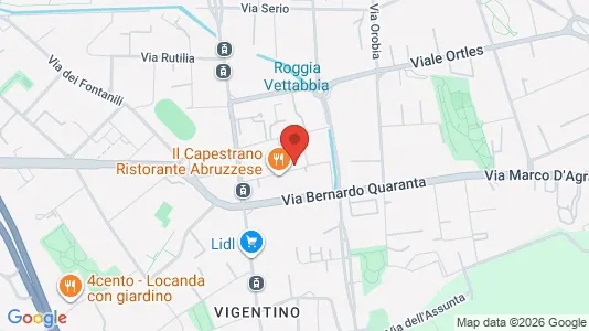 Apartments for rent i Milano Zona 5 - Vigentino, Chiaravalle, Gratosoglio - kort over placeringen