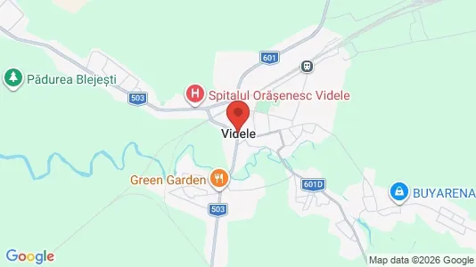 Apartments for rent i Videle - kort over placeringen