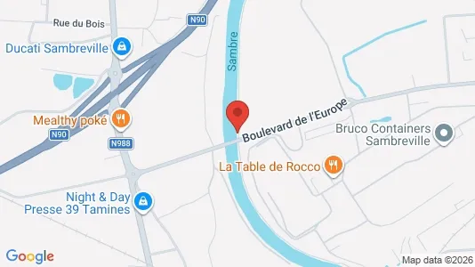 Apartments for rent i Sambreville - kort over placeringen