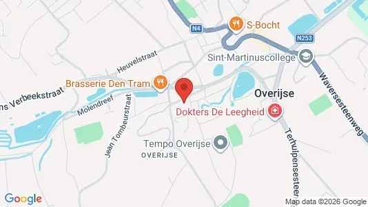 Apartments for rent i Overijse - kort over placeringen