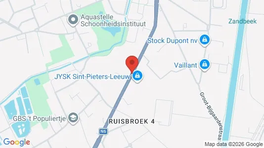 Apartments for rent i Sint-Pieters-Leeuw - kort over placeringen