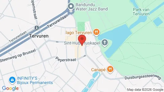 Apartments for rent i Tervuren - kort over placeringen