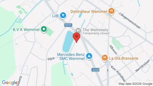 Apartments for rent i Wemmel - kort over placeringen