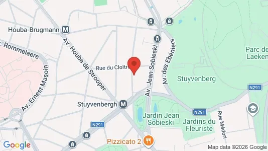 Apartments for rent i Stad Brussel - kort over placeringen