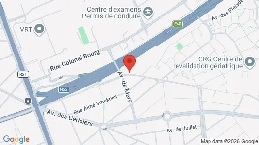 Apartments for rent i Brussels Schaarbeek - kort over placeringen