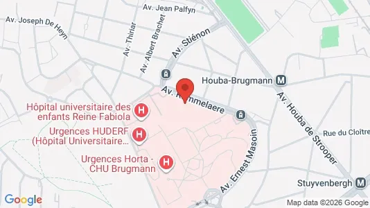 Apartments for rent i Stad Brussel - kort over placeringen