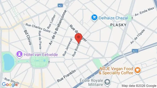 Apartments for rent i Stad Brussel - kort over placeringen