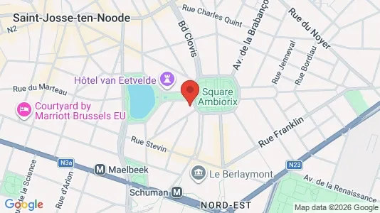 Apartments for rent i Stad Brussel - kort over placeringen