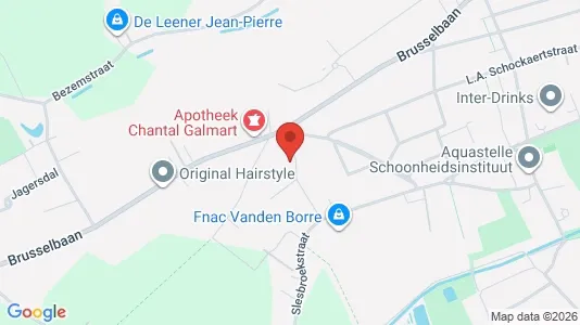 Apartments for rent i Sint-Pieters-Leeuw - kort over placeringen