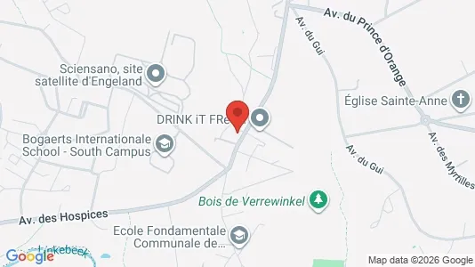 Apartments for rent i Brussels Ukkel - kort over placeringen