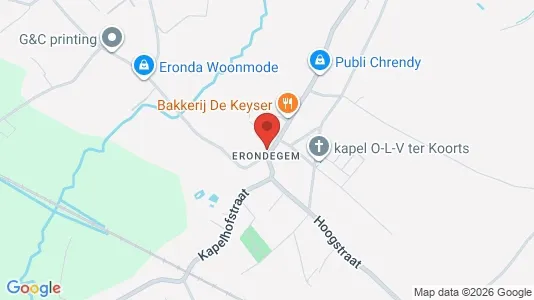 Apartments for rent i Erpe-Mere - kort over placeringen