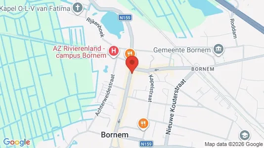 Apartments for rent i Bornem - kort over placeringen