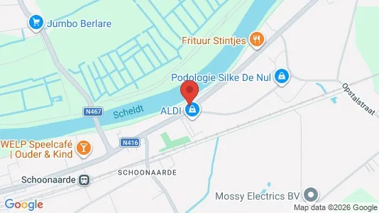 Apartments for rent i Dendermonde - kort over placeringen