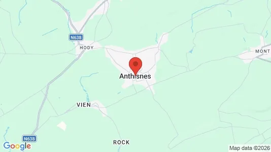 Houses for rent i Anthisnes - kort over placeringen