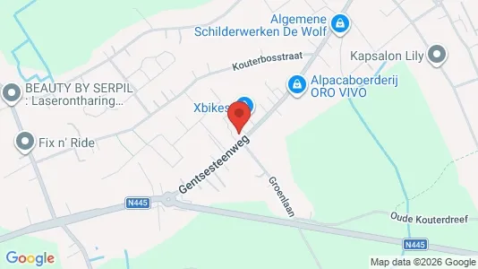 Apartments for rent i Zele - kort over placeringen