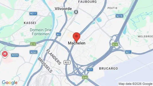 Apartments for rent in Machelen - Photo from Google Street View