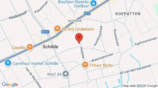 Apartments for rent i Schilde - kort over placeringen