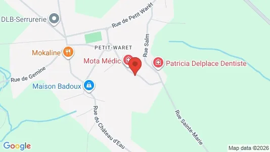 Apartments for rent i Andenne - kort over placeringen