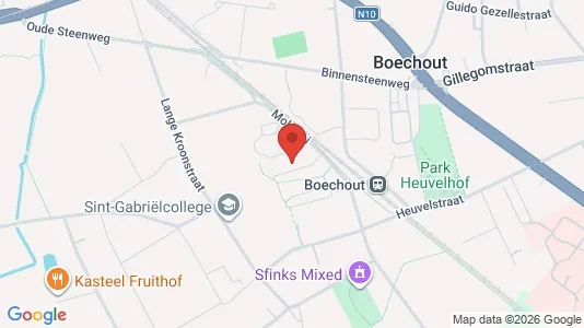 Apartments for rent i Boechout - kort over placeringen