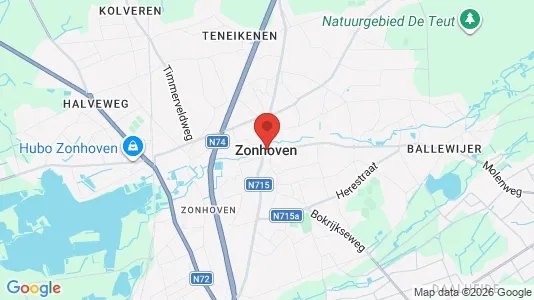 Houses for rent i Zonhoven - kort over placeringen