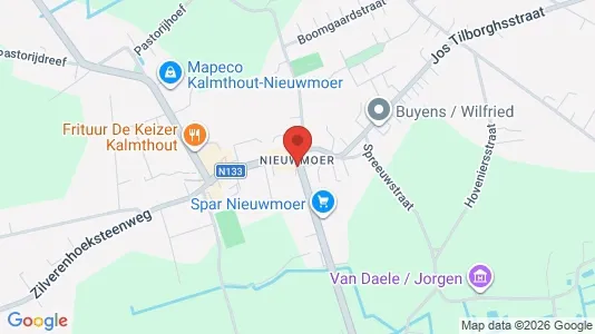 Apartments for rent i Kalmthout - kort over placeringen