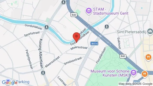 Apartments for rent i Stad Gent - kort over placeringen