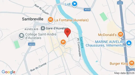 Apartments for rent i Sambreville - kort over placeringen