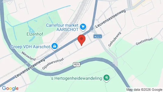 Apartments for rent i Aarschot - kort over placeringen