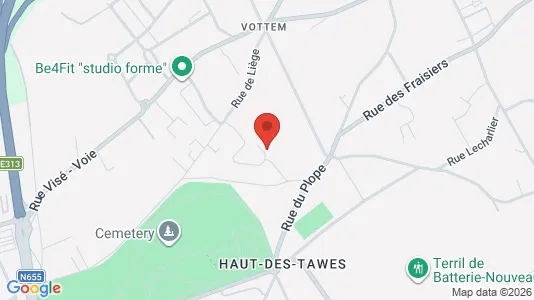 Apartments for rent i Herstal - kort over placeringen